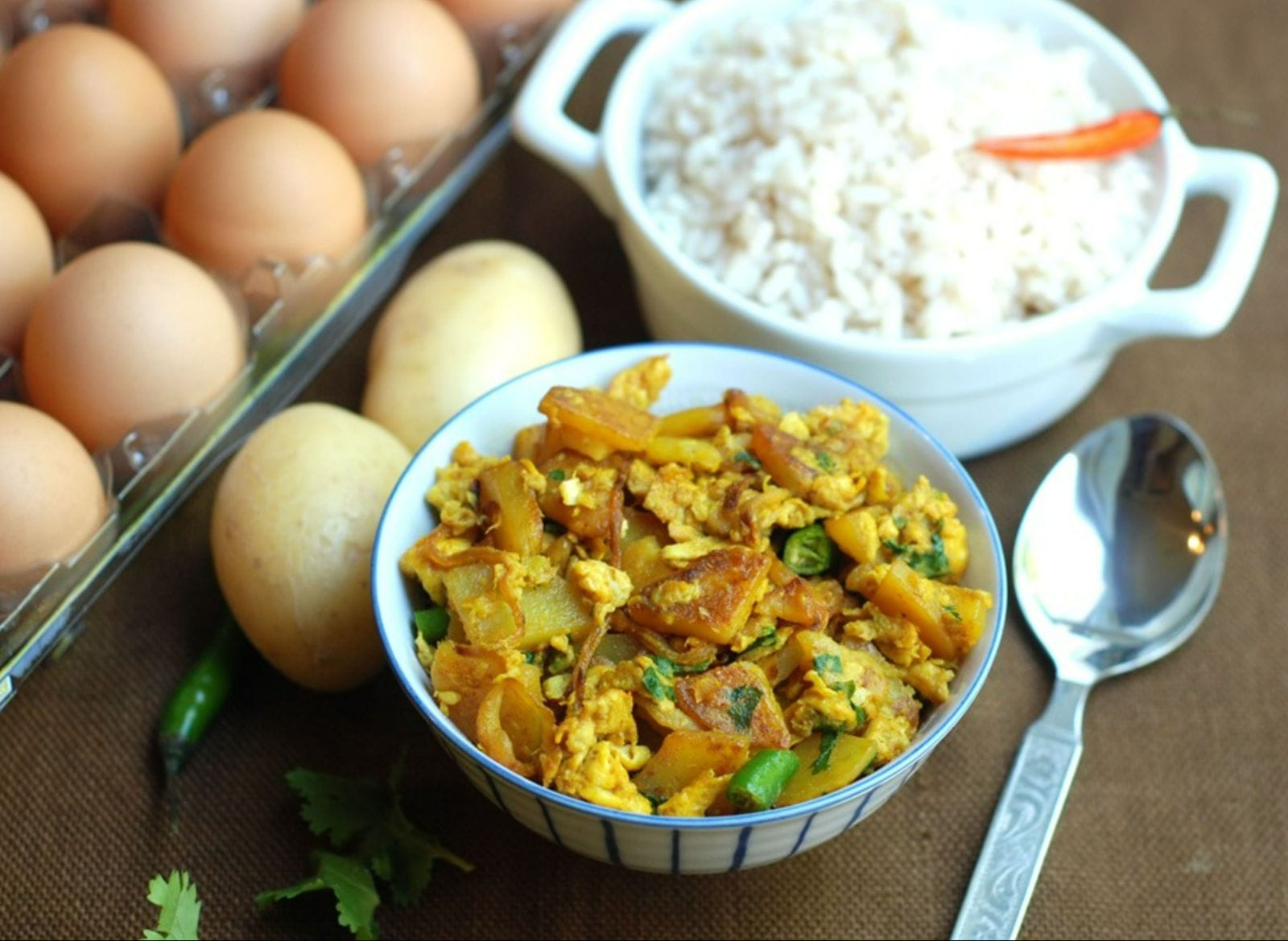 Aloo Anda Bhurji